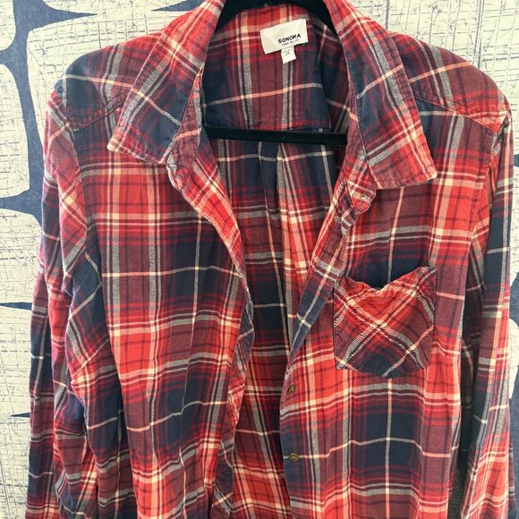 Sanoma Plaid Shirt - Picture 1 of 4